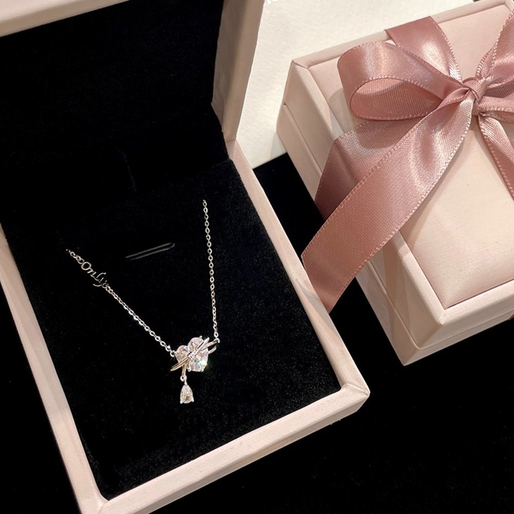 love tassel necklace